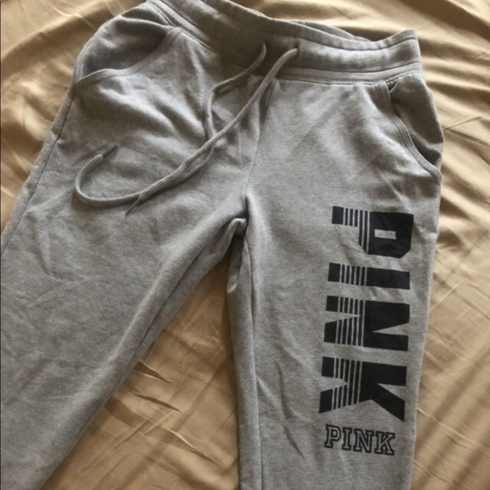 PINK Grey jogger